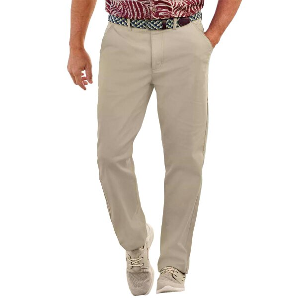 Atlas For Men Mens Twill Stretch Chinos - Beige