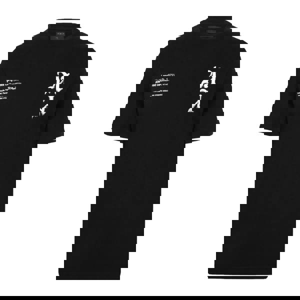 Amiri Wes Lang Checker Skull T-Shirt   in  Black