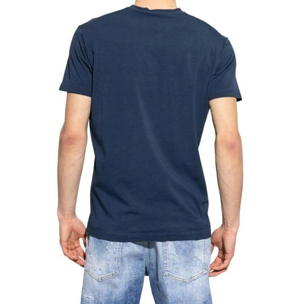 DSquared2 Unisex Adult Ontario Logo T-Shirt - Navy Blue - 