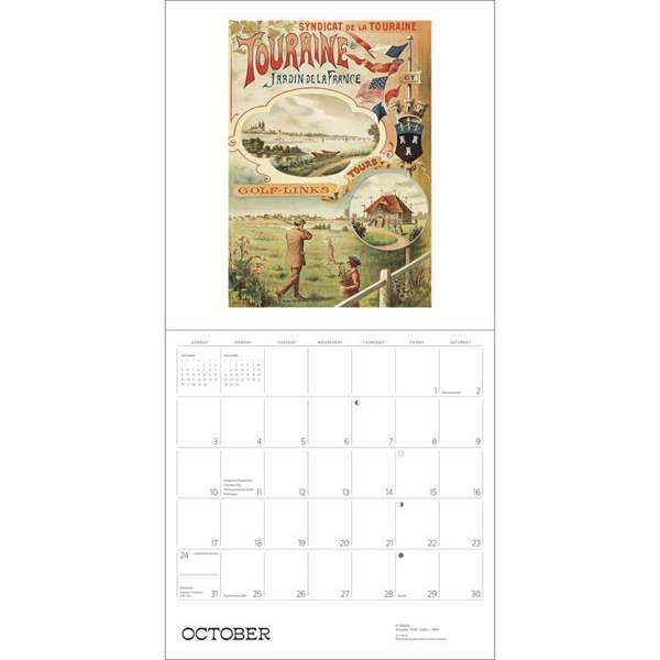 France, Vintage Travel Posters Calendar 2027, Wall Calendars, Month To View, Travel, Gift