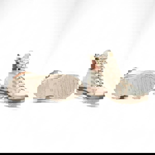 Pikolinos Vigo - Women’s Nata White Leather Ankle Trainers Boots