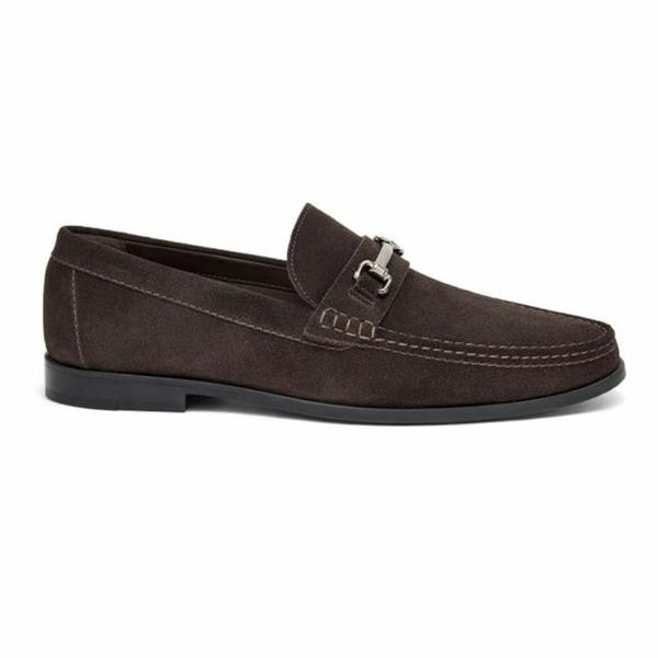 Roamers M595 Loafer Shoes Loafer Shoes   in  Dark Brown