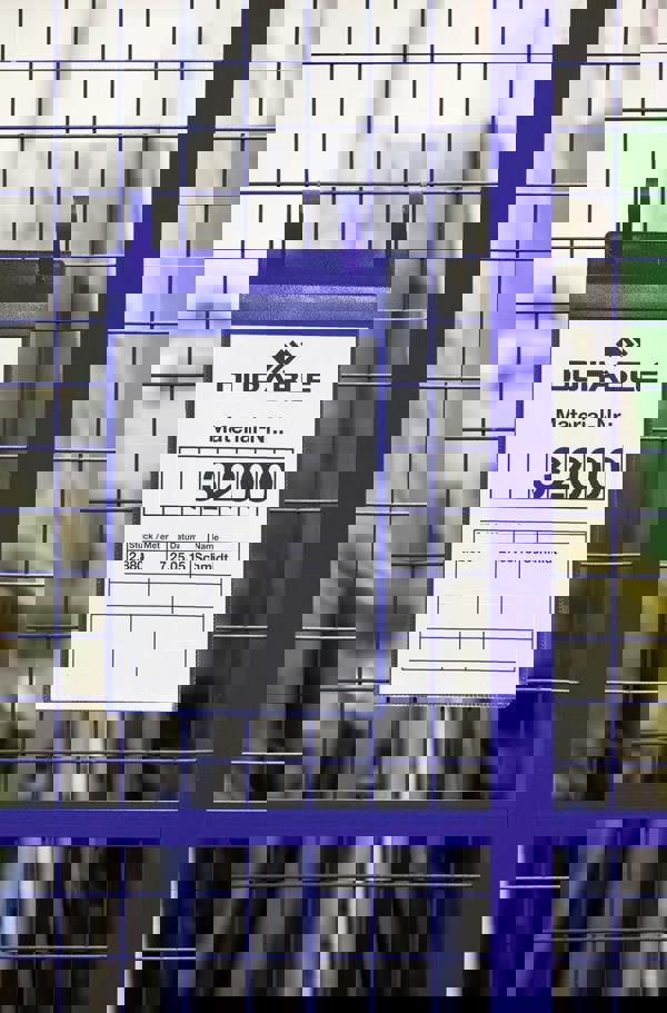 Durable Strap Ticket Holder Pouch Document Pocket Portrait | 50 Pack | A4 Blue