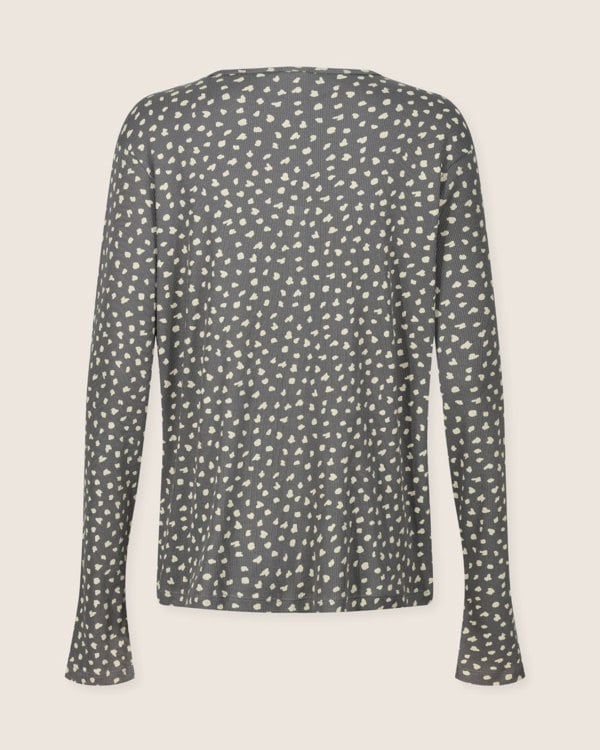 Nora Grey Animal Print Top- image 2
