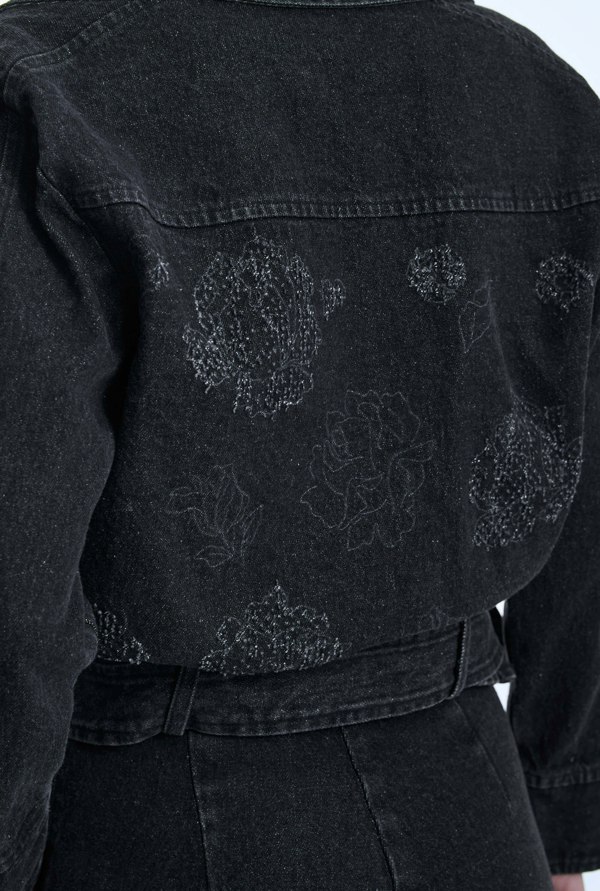 James Lakeland Denim Biker Jacket