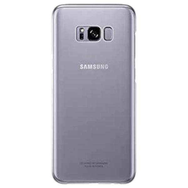 Samsung Original S8 Plus Clear Phone Case Cover - Violet,EF-QG955CVEG