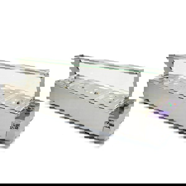 KuKoo 4 Pan Wet Well Bain Marie