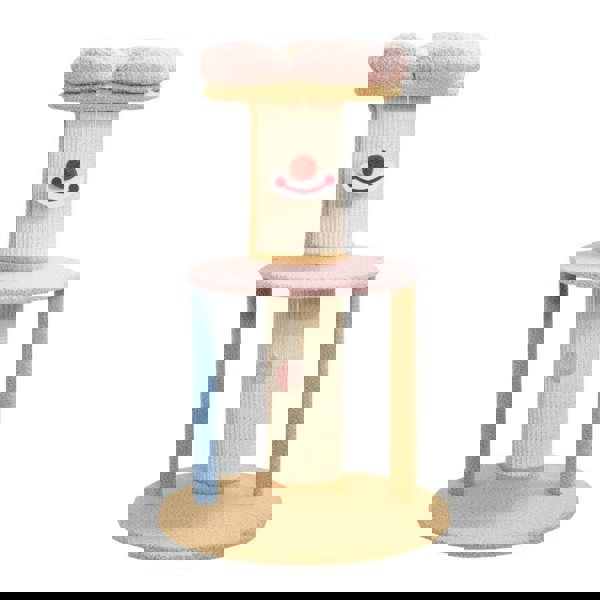 Lori Cat Climber, Cat Tree, Coral Fleece-Weilai Concept-A-Weilai Concept