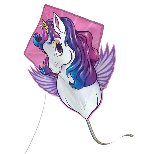 Brookite Unicorn Pop Up Shaped Kite