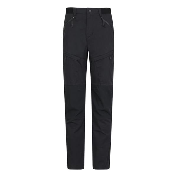 Mountain Warehouse Mens Jungle Hiking Trousers - Black - 