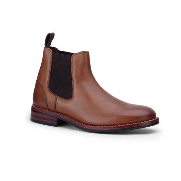 Hoggs of Fife Perth Dealer Boots a full grain leather dealer boot with leather lining and footbed