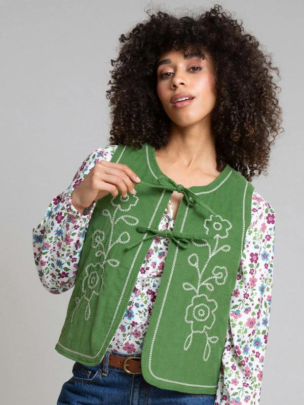 Kite Womens Organic Clover Reversible Thornford Waistcoat