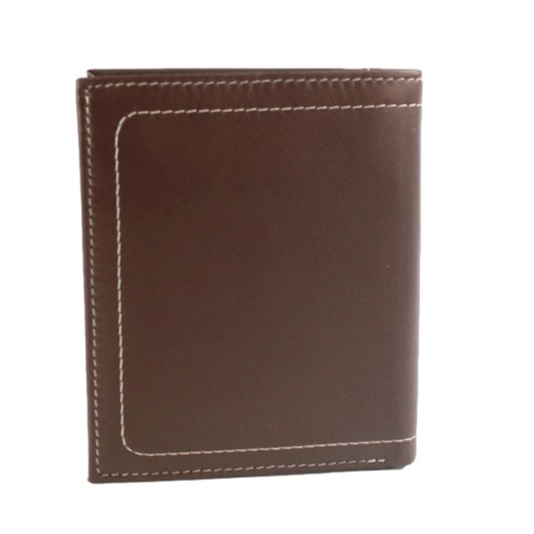 Eastern Counties Leather Mens Isaac Leather Wallet - Brown