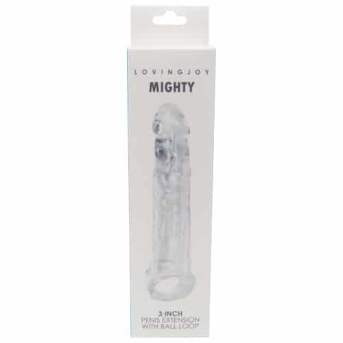 Loving Joy Mighty 3 Inch Penis Extension with Ball Loop