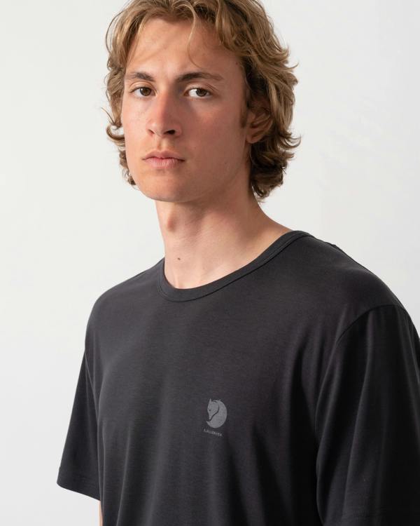 Fjallraven High Coast Short Sleeve Mens Top - Black 550