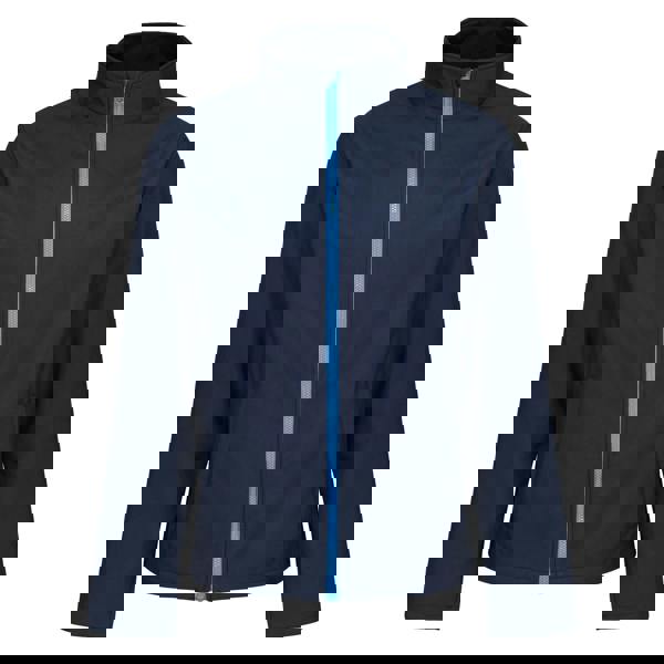 Regatta Professional Mens Soft Shell Jacket - Navy/French Blue - 