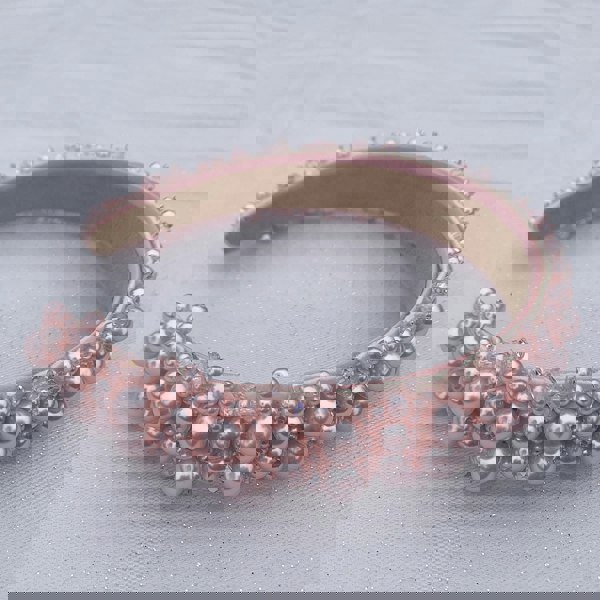 Pearl headband with Crystal Pink Alice Band