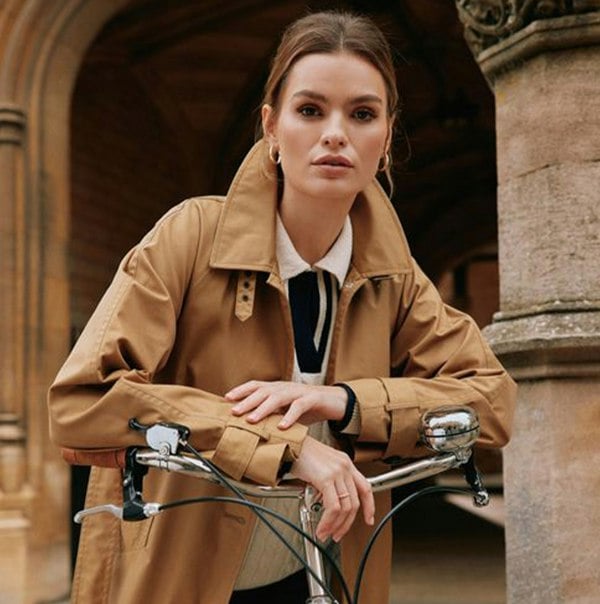 Joules EPWELL Womens Coat Tan