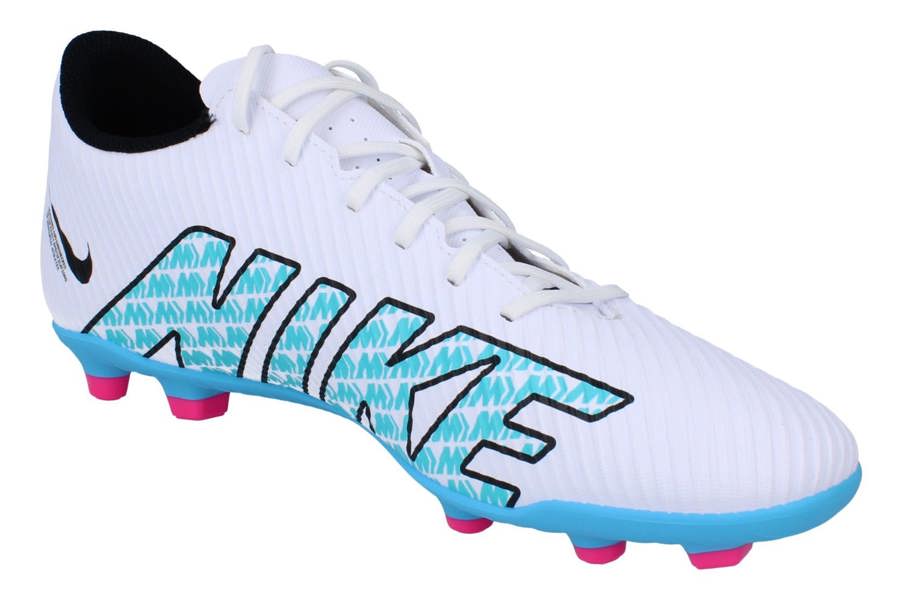 Nike Vapor 15 Club Fg/Mg Mens Football Boots Dj5963 Sneakers Shoes  146 - White Baltic Blue Pink Blast 146 - Photo 3