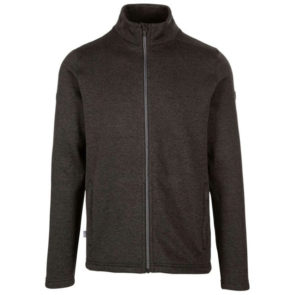 Trespass Mens Rundel Marl Fleece Jacket - Dark Grey