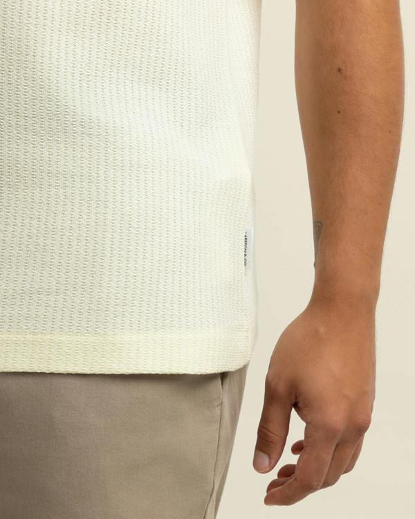 Larsson & Co Odin - Textured Polo Shirt