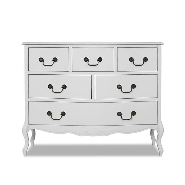 Statement Furniture Juliette Chest of Drawers Large 6 Drawer French Style Bedroom Storage