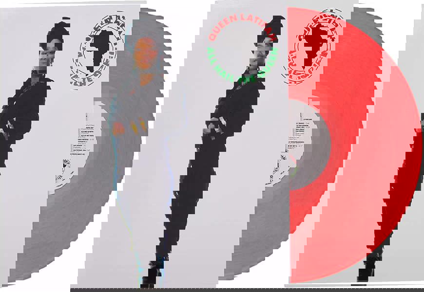 Queen Latifah 'All Hail The Queen' LP Clear Red Vinyl