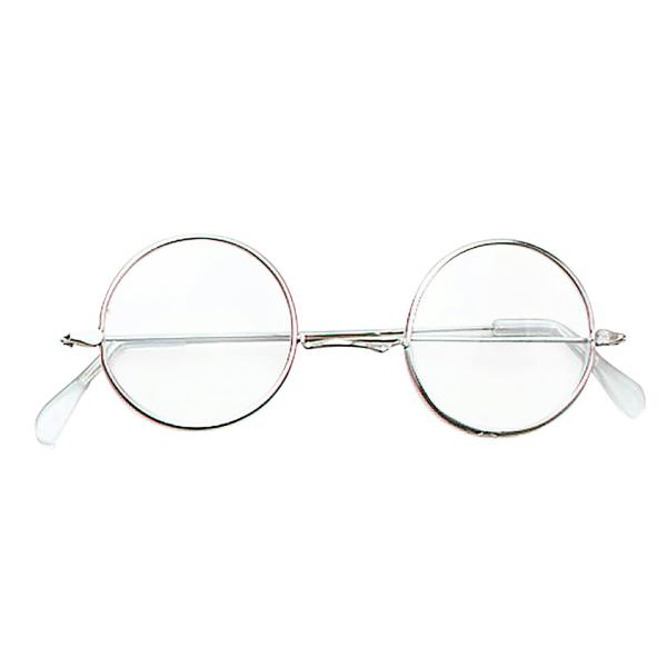 Bristol Novelty Unisex Adults 60s Style Glasses - Clear - 