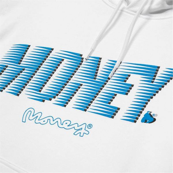 Money Mens Zoom Ape Hoodie - White - 