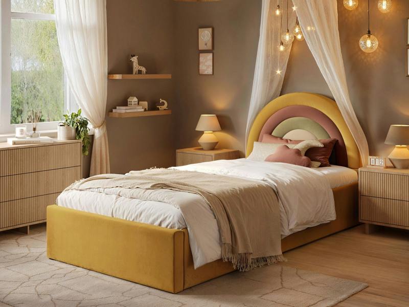 Flair Ava Single Ottoman Bed