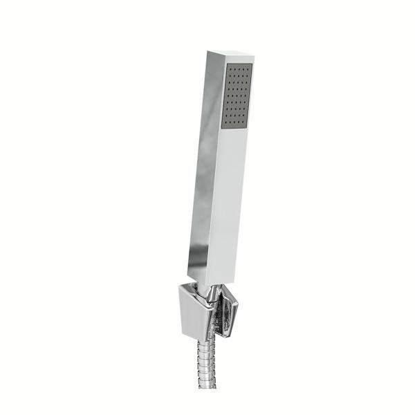 Flode Glan | Bath Shower Mixer | Including Handset and Holder | Chrome