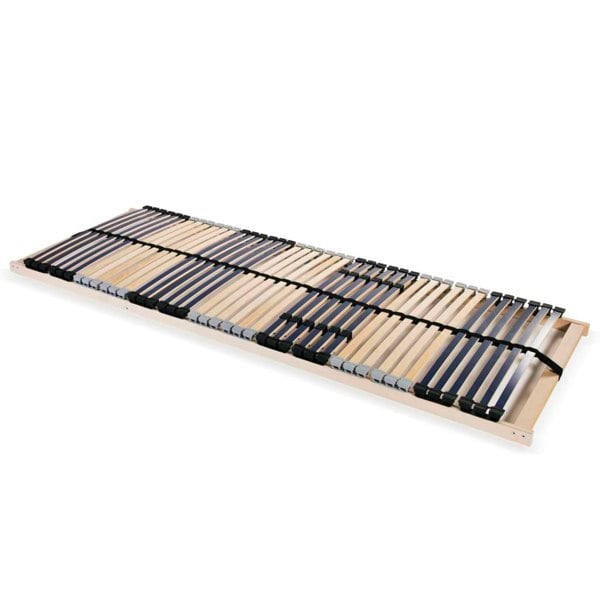 Berkfield Slatted Bed Base with 42 Slats 7 Zones 80x200 cm