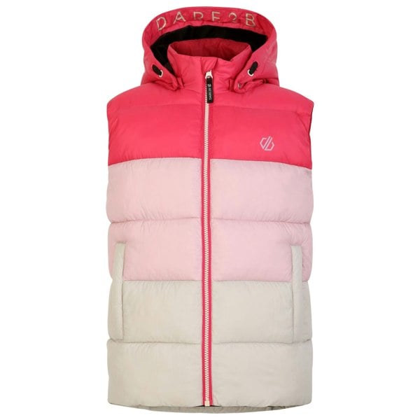 Regatta Childrens/Kids Jolly Padded Gilet - Berry Pink/Pale Mauve