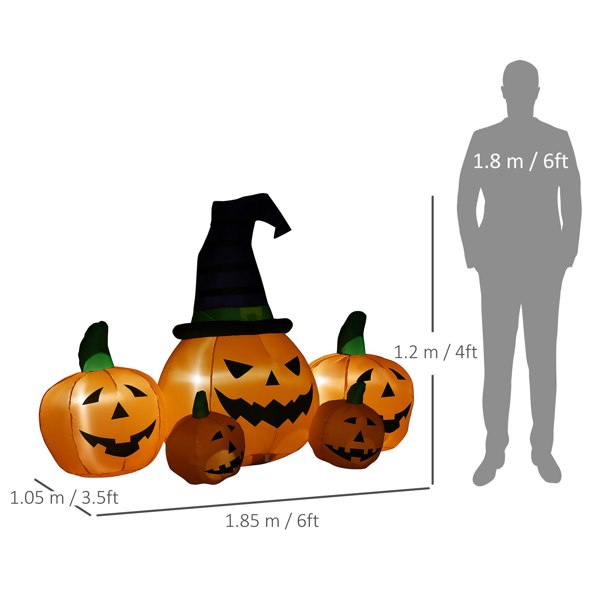 Inflatable Halloween Pumpkin