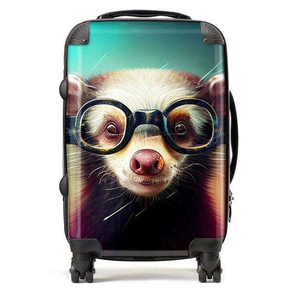 Warren Reed Ferret Splashart Suitcase