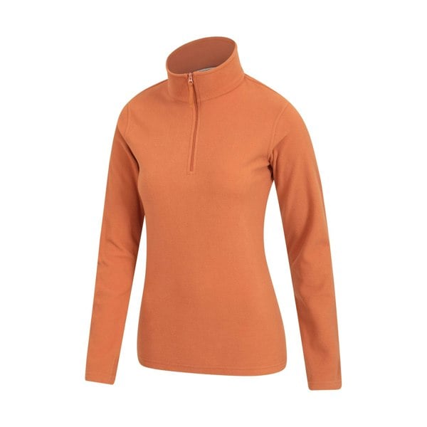 Mountain Warehouse Women's Camber II Fleece Top - Rust