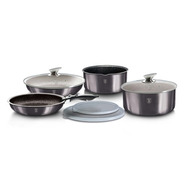 Berlinger Haus 9-Piece Cookware Set | Carbon Pro Edition