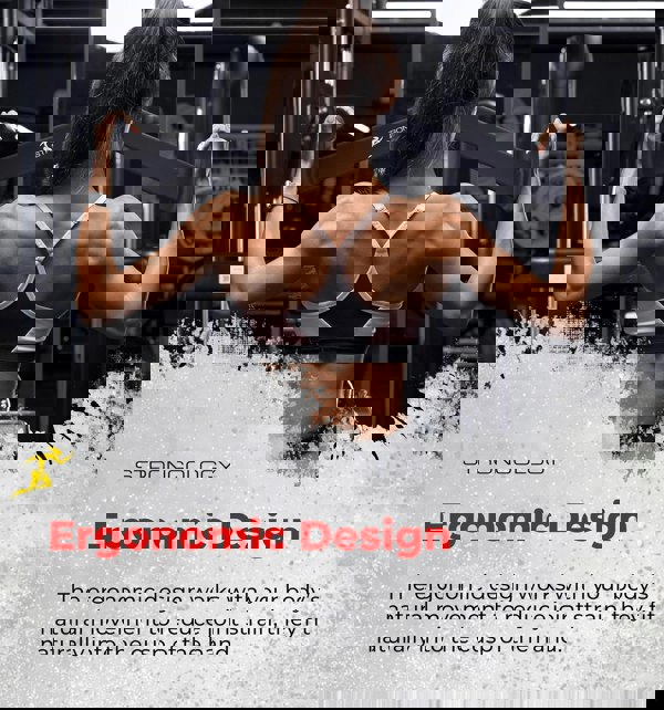 Strongology POWERPULL Lat Bar Pull Down Bar Attachments, Workout Accessory