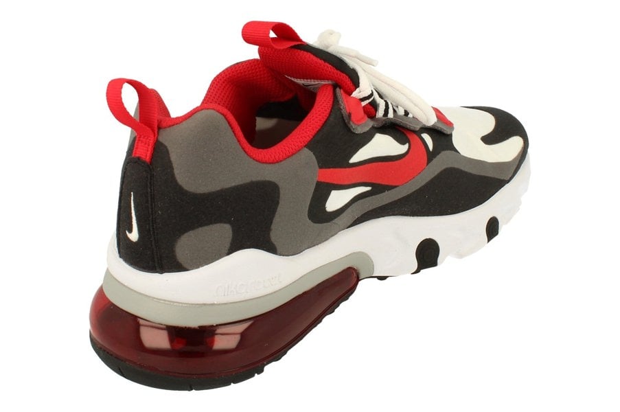 Nike Air Max 270 React GS Bq0103 011 - Iron Grey University Red Black 011 - Photo 2