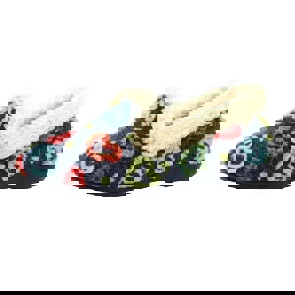 Lunar Womens/Ladies Truffle Slippers - Navy