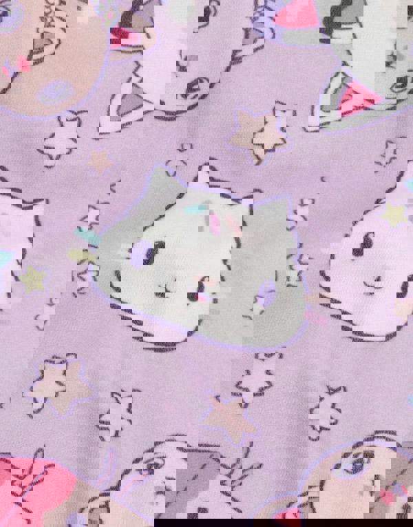 Gabby's Dollhouse Girls Multicoloured Character Long Sleeve Long Leg Pyjama Set