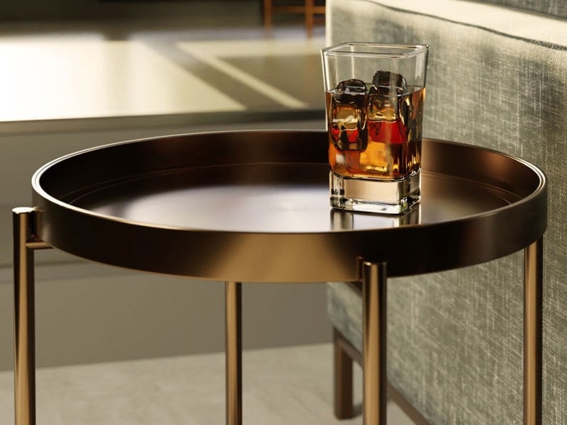Adriana Side table by Gillmore British Design