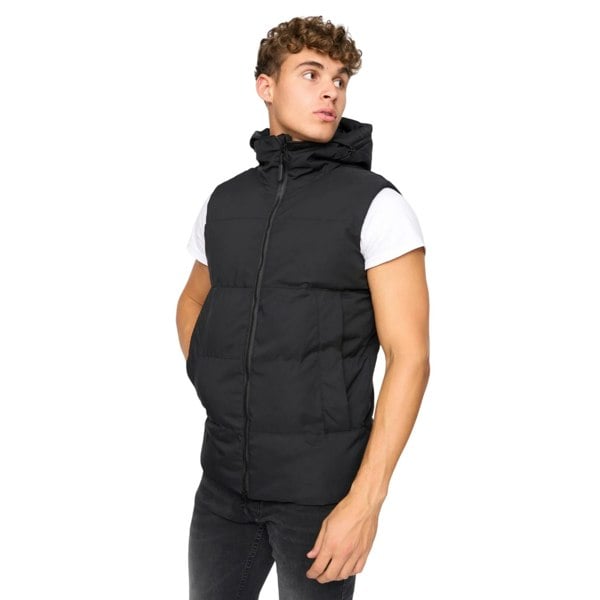 Crosshatch Mens Hanjo Gilet - Black