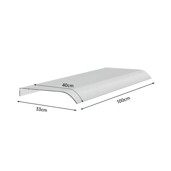 Frosted Window Door Awning Canopy Living and Home