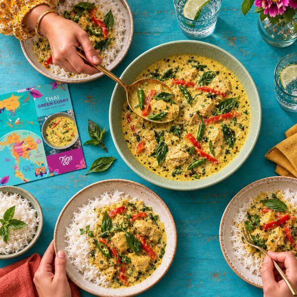 Tyga Foods Green Thai Curry