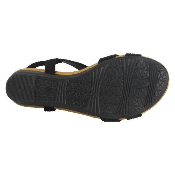 Savannah Ladies Savannah Wedge Heeled Sandals F12127