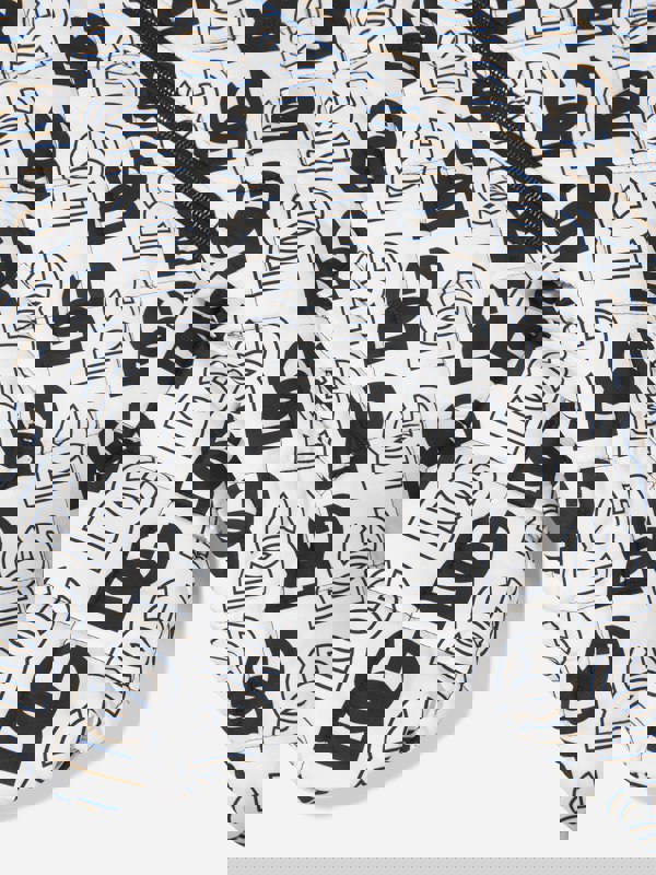 Dolce & Gabbana Kids All Over Logo Print Hooded Jacket