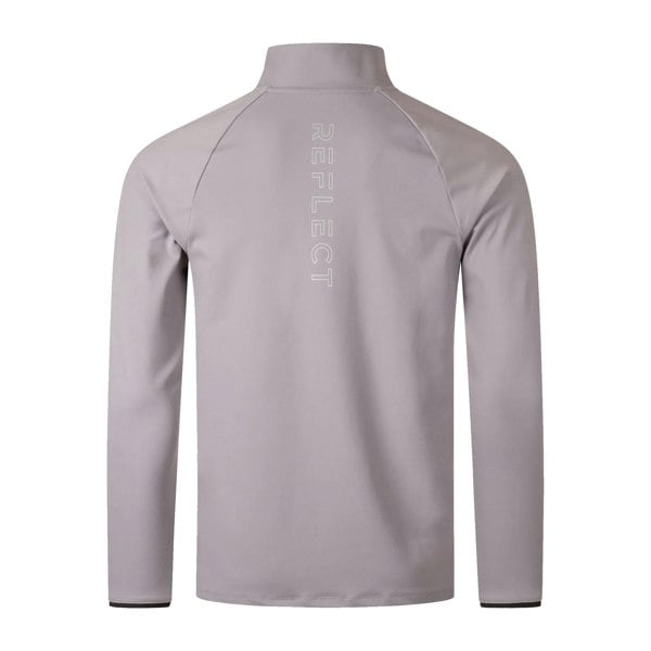REFLECT Dynamic Pro Quarter Zip Track Top Grey