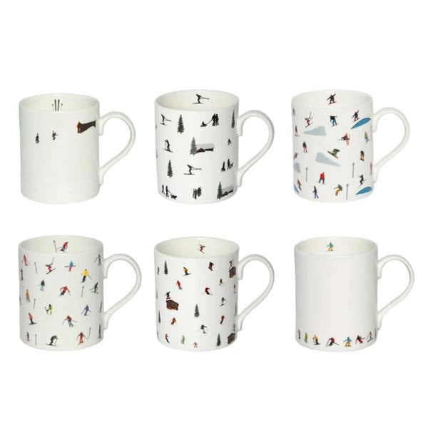 Powderhound 6 Mug Gift Collection Set