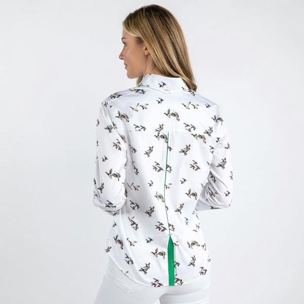DUCKS  WOMENS  PRINT SHIRT – Premium Men's Patterned Shirt by Claudio Lugli | Bold Design, Tailored Fit, Best Printed Shirts
